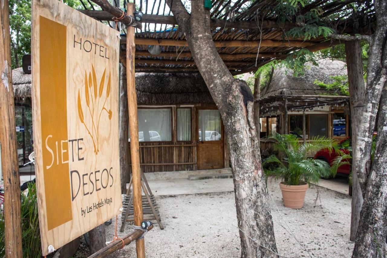 Siete Deseos Hotel Тулум Екстериор снимка